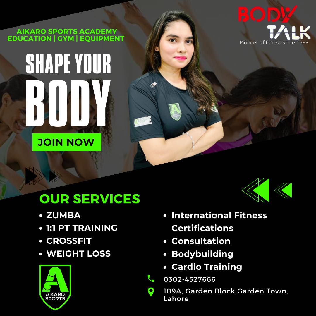 List Of Best Gyms In Lahore